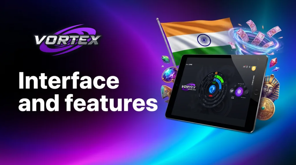 Vortex Game features and controls explained